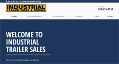 Desktop Screenshot of industrialtrailersales.com